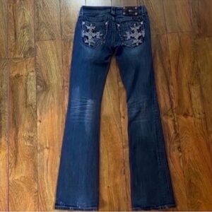 Gorgeous Miss Me Midrise Easy Boot Jeans With 31” Inseam